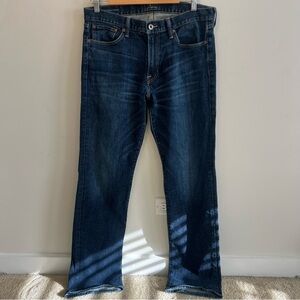 Lucky Brand Dark Blue Straight Leg Jeans